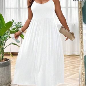 Elegant White Maxi Dress
